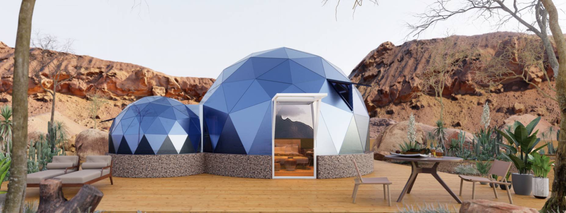 淮安球形智能光伏玻璃星空房